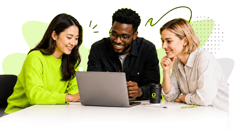 Creators collaborating together